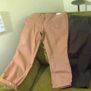 Old Navy Pixie Pants and Sonoma Capris Size 12
